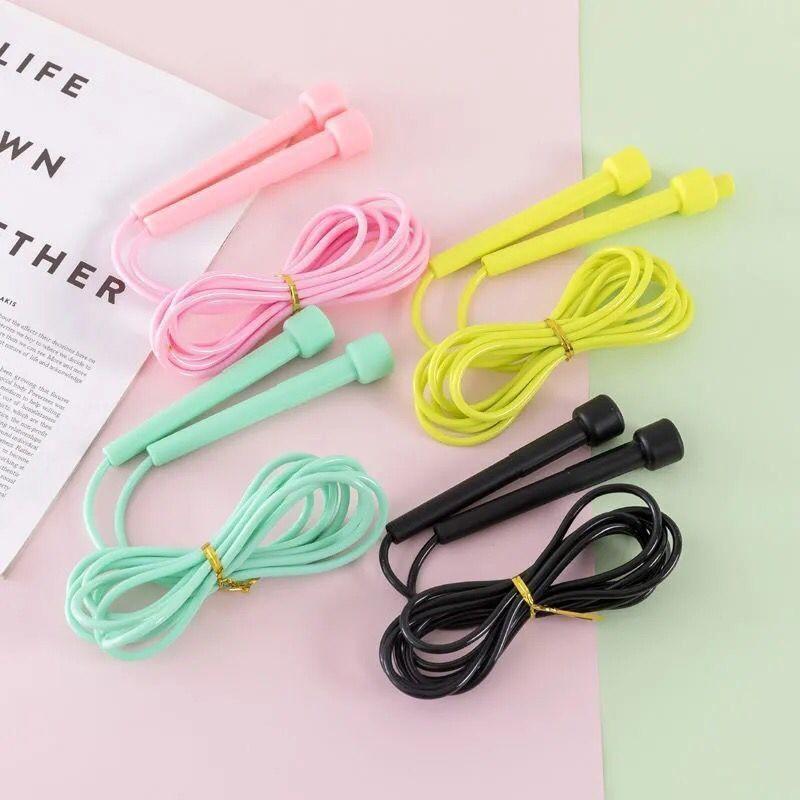 Skipping Rope Nylon Adjustable Jump Boxing Fitness Speed Rop - TikTok ...