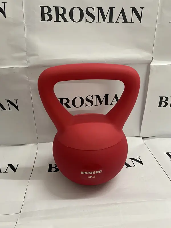 TẠ ẤM CAO SU SIÊU MỀM 4KG BROSMAN/ TẠ BÌNH VÔI MỀM 4KG BROSMAN Tập Gym 0
