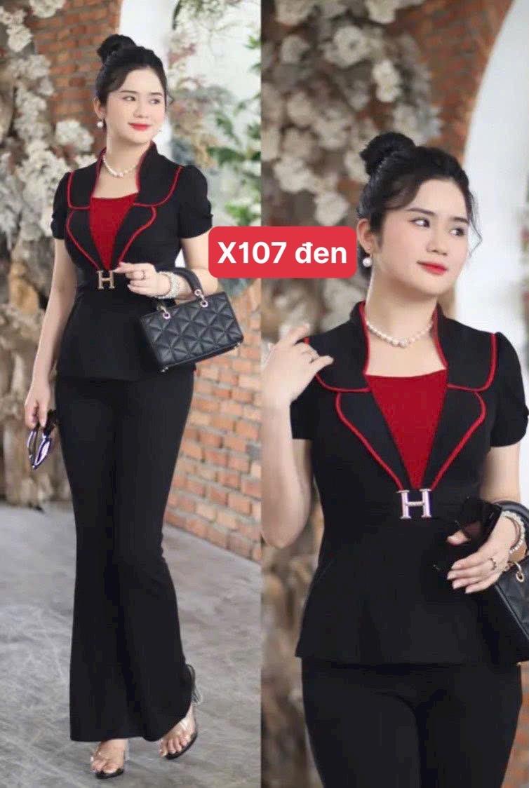 Product Introduction of Mã [X107]: set bộ thun xốp nhật mặc nhà, đi chợ, đi chơi cho chị em 20