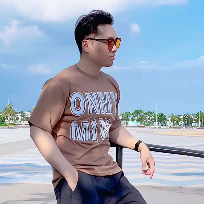 A5 - Áo thun form rộng Cotton 2 chiều Unisex ONMY cho Nam/Nữ