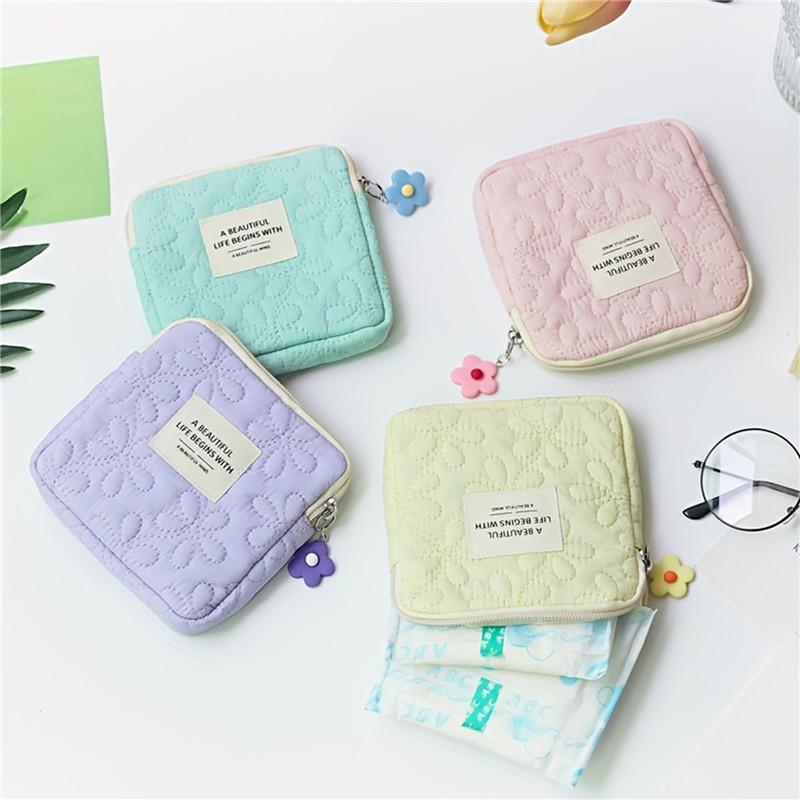 Little Fresh Changes Wallet with Zipper Women Flower Small Change ...