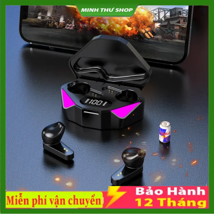 tai nghe bluetooth gaming X15 Pro , bảo hành 12 tháng
