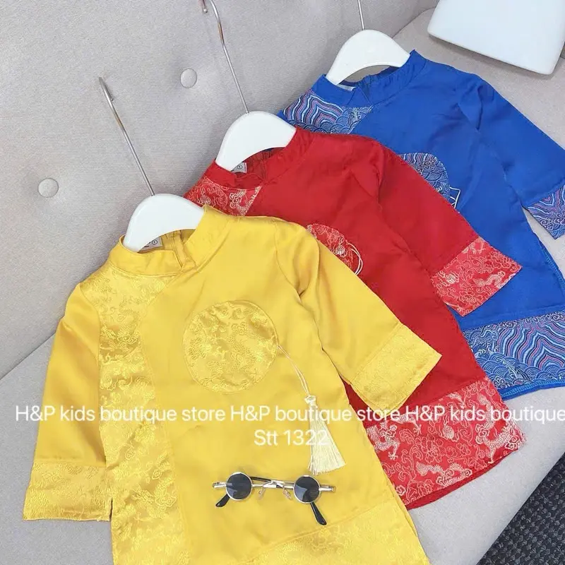 Áo dài cách tân cho zai yêu diện tết siêu đẹp 3