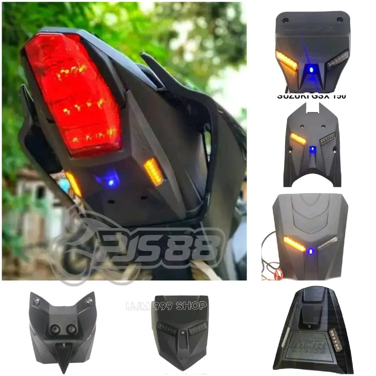 Undertail / fender mhr R15 new v3 v4 , Cbr 150r new , Gsx150 , R25 , Ninja 250 fi old , R15 old v2 Merk MHR original