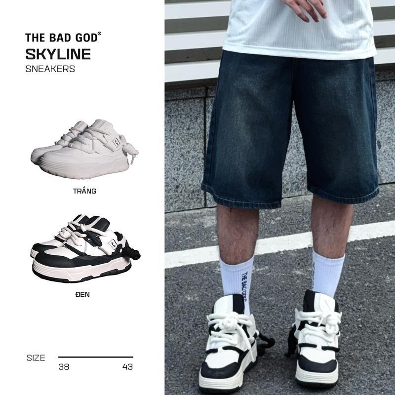 Giày thể thao sneaker The Bad God Skyline Shoes Đế Bằng Nam