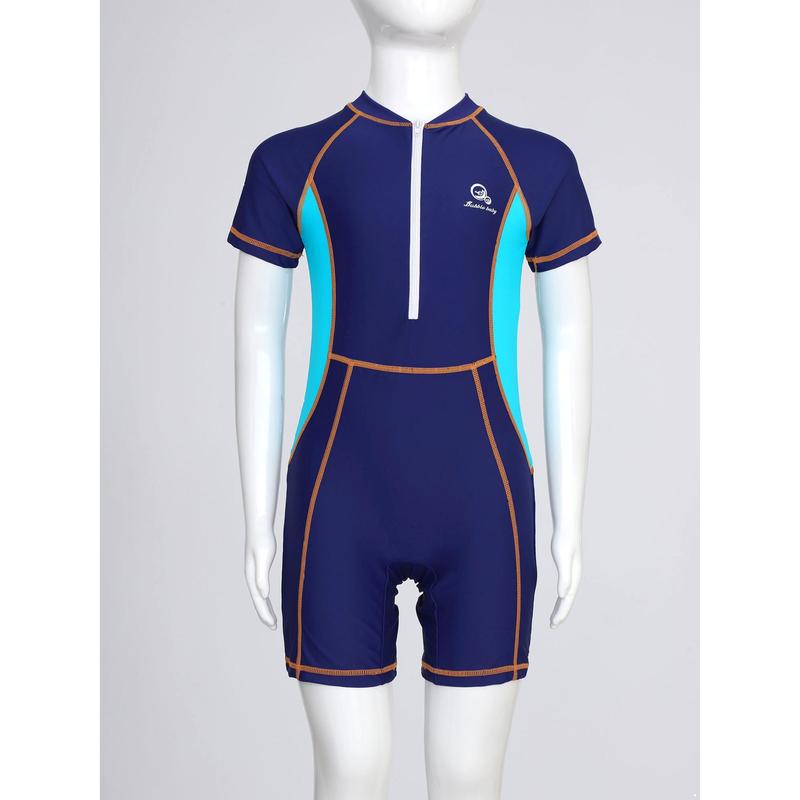 Jizyo Girls Boys Swimming Costume for Surfing Diving Kids Rash Guard Swimsuit UPF 50+ Bathing Suit 7
