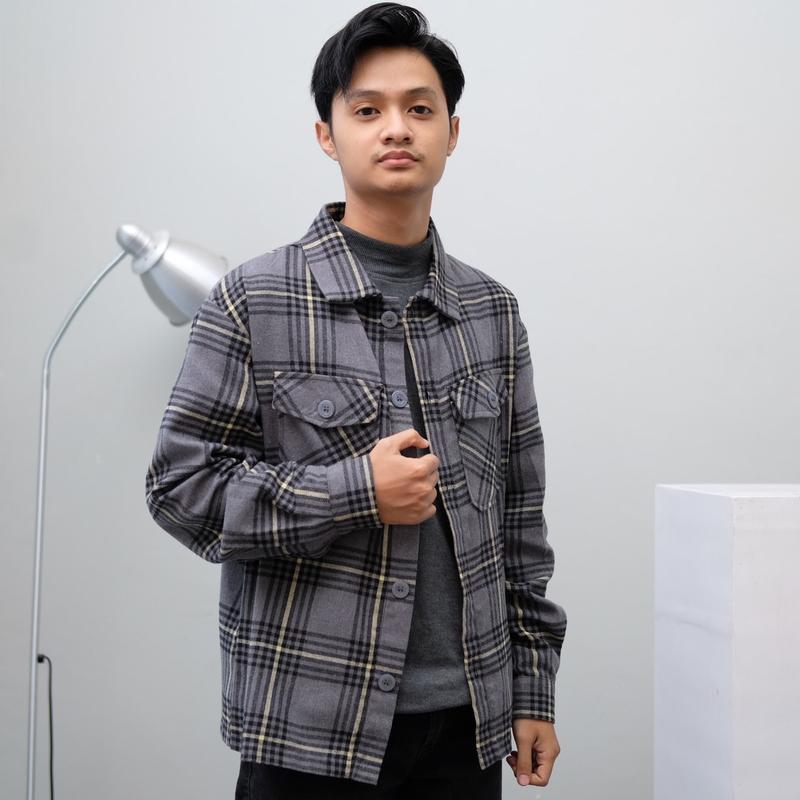Flanel Overshirt / Kemeja Flanel 4