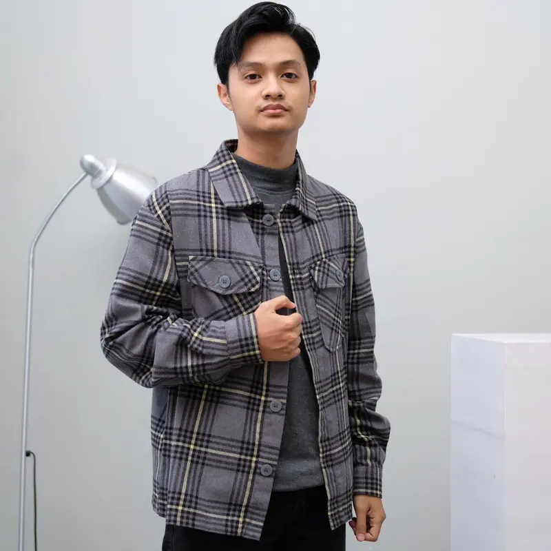 Flanel Overshirt / Kemeja Flanel 4