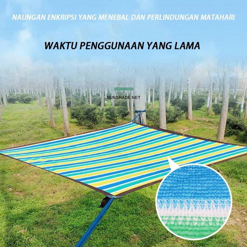 Allieuka Paranet 90% Jaring Tabir Surya Berwarna / Anti UV Sunshade Net/Garden Sunshade Net / Warna-warni Suhu Tinggi Tabir Surya Yang Dienkripsi Dan Ditebalkan 6