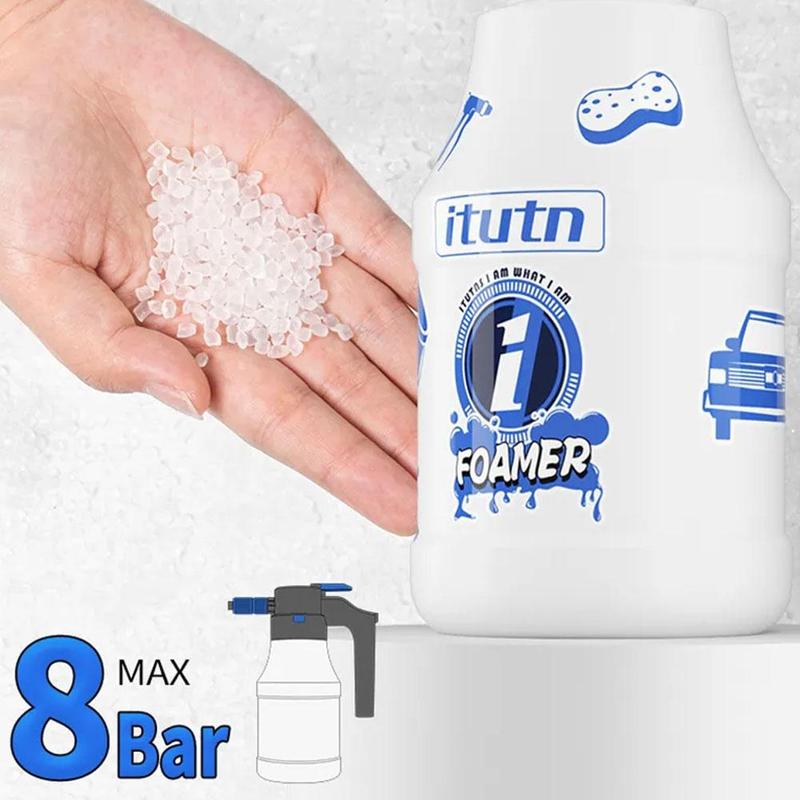Product Introduction of Electric Car Wash Foam Sprayer, Special For Car Wash Fluid, Pa Pneumatic High-pressure Water Y2V4 29