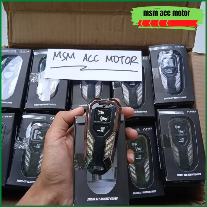 Cover Remote Kunci Keyless ( ADV Vario PCX Stylo ) 160 dan Vario 125 2023 2024 2025 2026 Scoopy 2023 2024 2025 2026 New Original AHM Honda Aksesoris Car