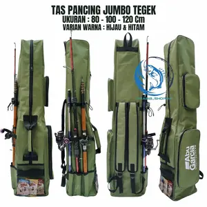Tas Pancing Jumbo Ransel Waterproof Ukuran 80/100/120 Cm Muat 7-8 Set Joran Pancing