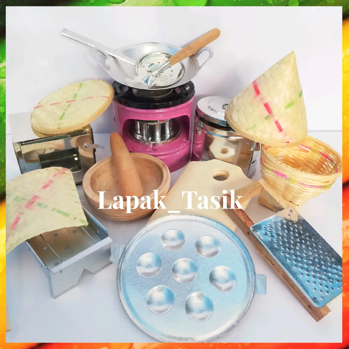 Alat Masak Masakan Anak Mainan Anak Perempuan Tradisional Bisa Nyala Kayu Toys