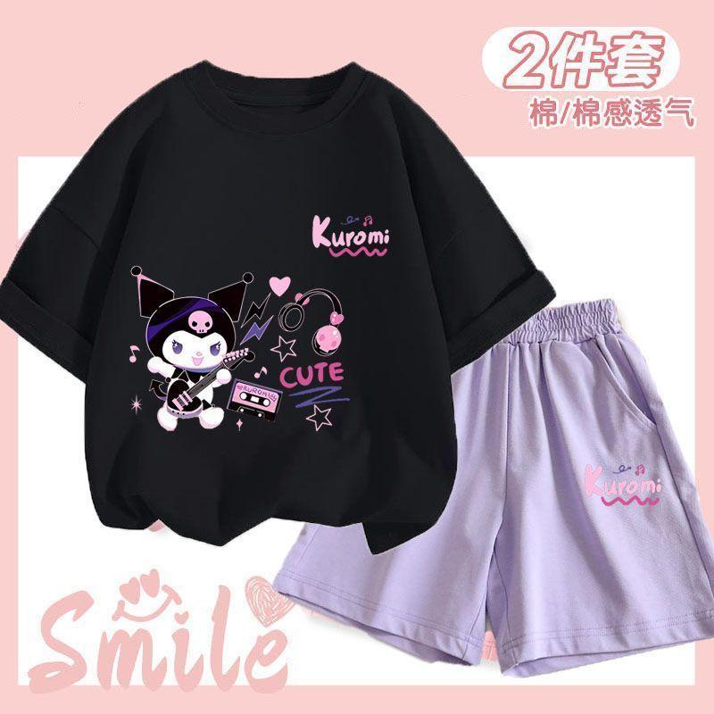 Product Introduction of Bộ Đồ Trẻ Em, Quần Đùi Ngắn Tay Cho Bé Gái, Quần Đùi ngắn Tay Mùa Hè Cho Trẻ Em Clow M, Bộ Hai Mảnh, Quần Đùi Thoáng Khí, Thời Trang, Thích Hợp Cho Năm 2025 6