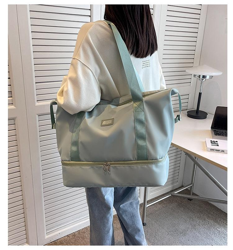 Product Introduction of Sports Workout Travel Handbag, Short Distance Lightweight Water-Proof Bag, Shoe Bag, New Portable Trolley Case, Large-Capacity Luggage Bag, Storage Gym Bag 9