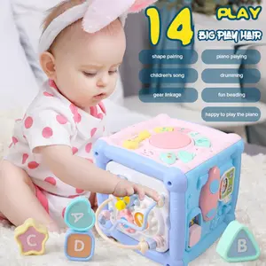 Mainan 6 in1 Terbaru Permainan Drum / Bermacam Mainan Dan Lagu Musik / Mainan Edukasi Multifungsi Bayi Dengan