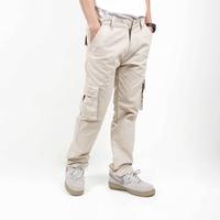 Gambar Escaperfect Cargo Pants Rivers - Cream - S dari Escaperfectstore Kab. Bandung 5 Tokopedia