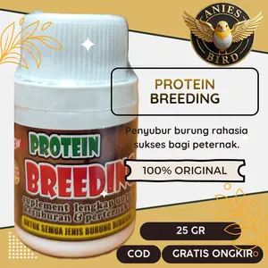 TERLARIS Protein Breeding 25ml Suplemen Serbuk Atau Cair Instant Penyubur Burung Menghasilkan Telur Sehat