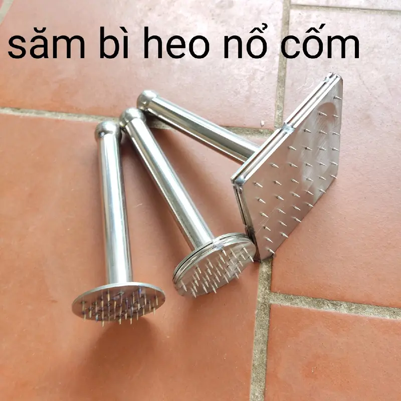 Cây Săm bì heo nổ cốm, săm bì heo da giòn/ săm bì heo kim ngắn 0