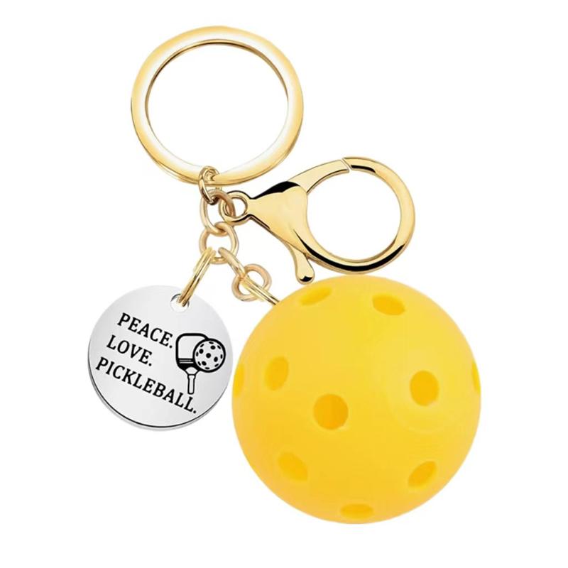 Product Introduction of 1Pc Stainless Steel Key Chains for Women Gift Fitness Outdoor Key Rings Cute Sports Jewelry 13