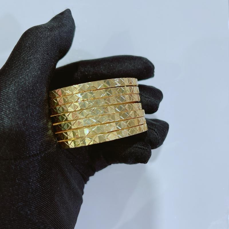 Vòng ximen bảng 4ly khía vuông bộ 7 chiếc khóa lưỡi gà lò xo đồng