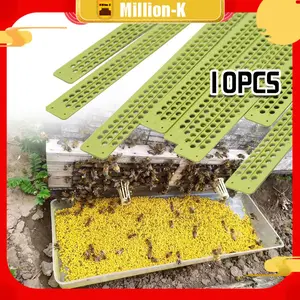 10 Pcs Alat Pengumpul Bee Polen / Pollen Beehive Entrance Trap