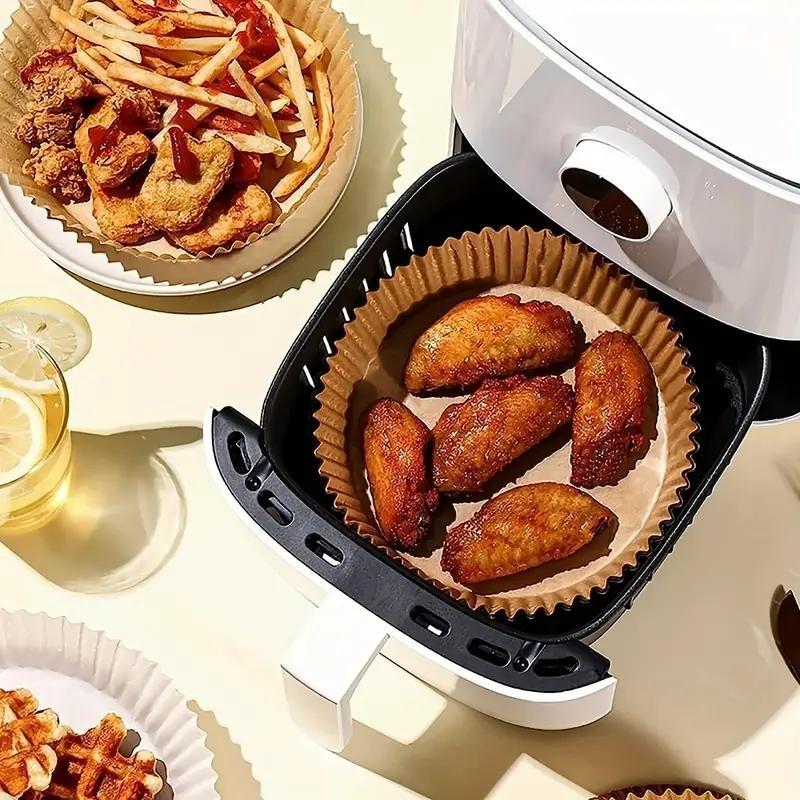 Product Introduction of Disposable Air Fryer Liner for 3L To 5L Air FryerS, Disposable Air Fryer Liner, Air Fryer Basket, Kitchen Appliance Parts, Kitchen Appliances, Baking Tools, Kitchen Gadgets, Gift 7