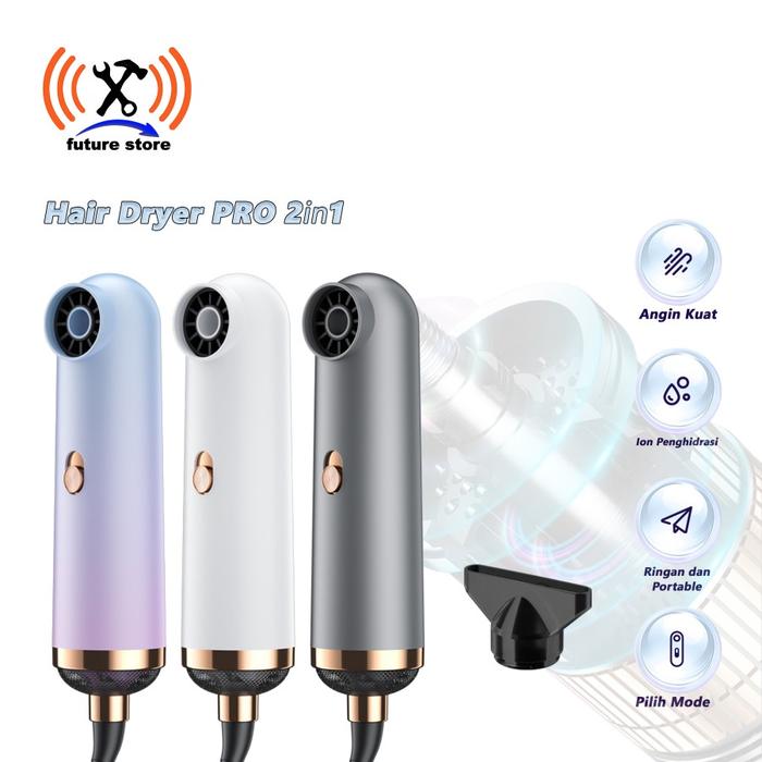 Gambar Alat Pengering Rambut / Hair Dryer PRO Model K1 2in1 Mesin Hairdryer dari future store Kota Tangerang Tokopedia