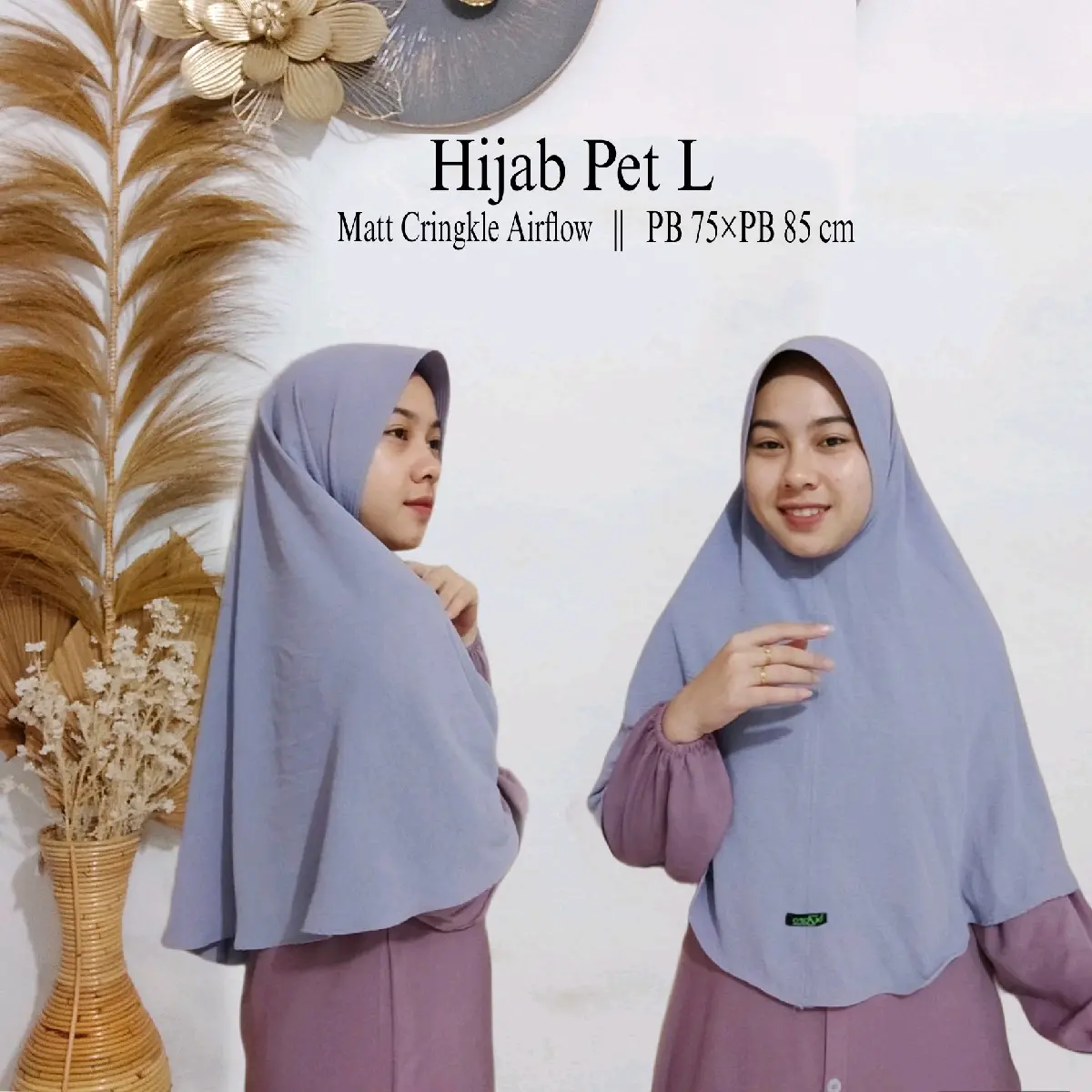 Hijab Instan Cringkle Pet L