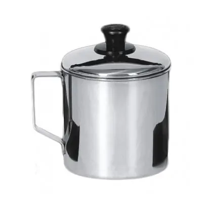 LY UỐNG NƯỚC INOX CÓ NẮP 10 cm ( 1 cái ) 1