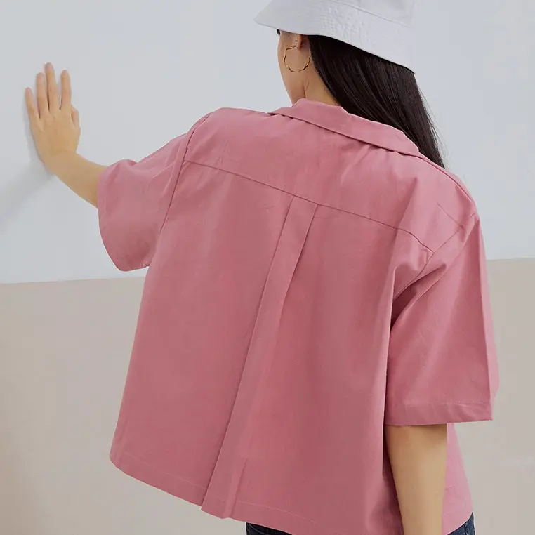 GEYA SHIRT Bahan Katun Premium atasan crop 4