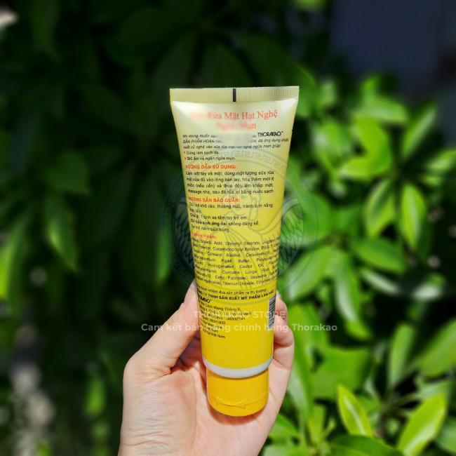 Sữa Rửa Mặt Nghệ Ngừa Mụn 100g - Thorakao Store. 2