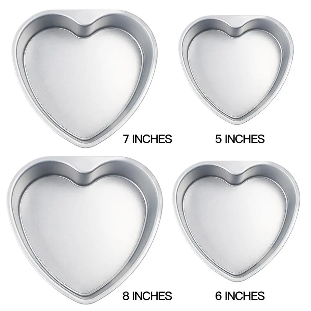 Heart Shaped Thicken Chocolate Cake Pan Baking Mold Mould for Mother's Day
