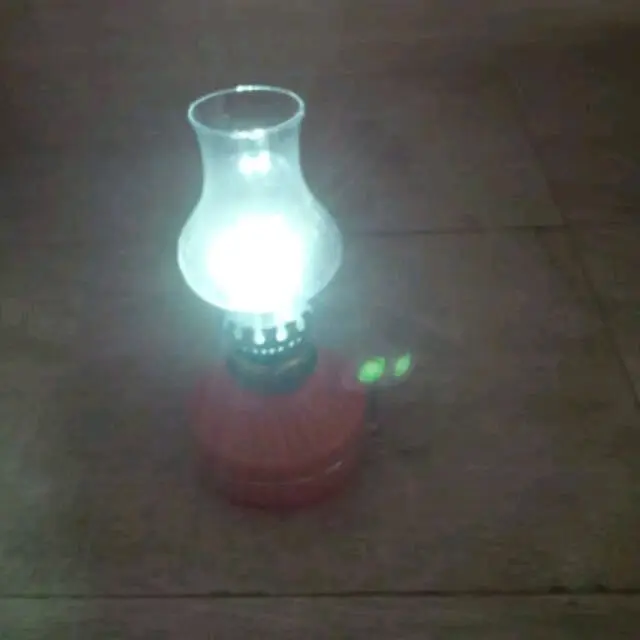 MURAHHH,,,1 LED Lampu teplok baterai /lampu emergency/semprong/lampu camping 2