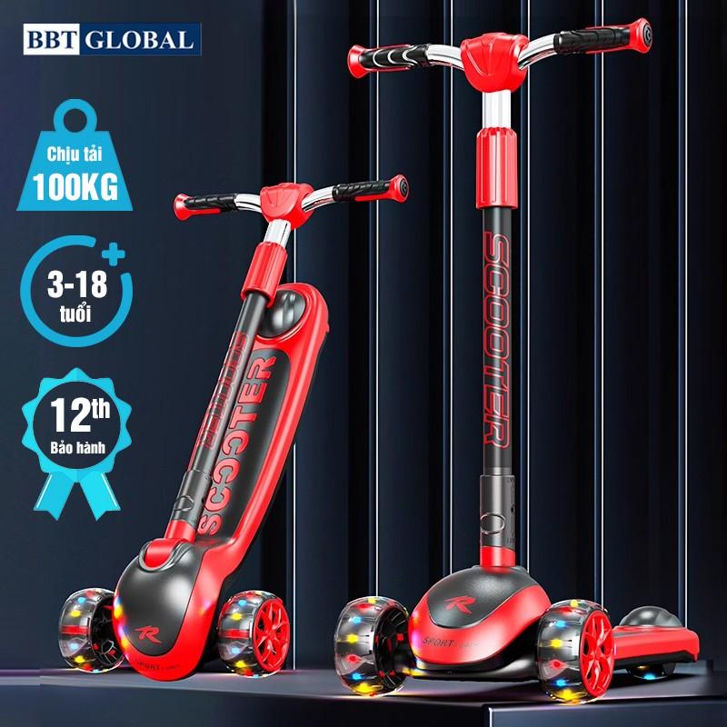Xe trượt scooter 3 bánh cho bé BBT Global KM956A,KM984,KM986,KM987M