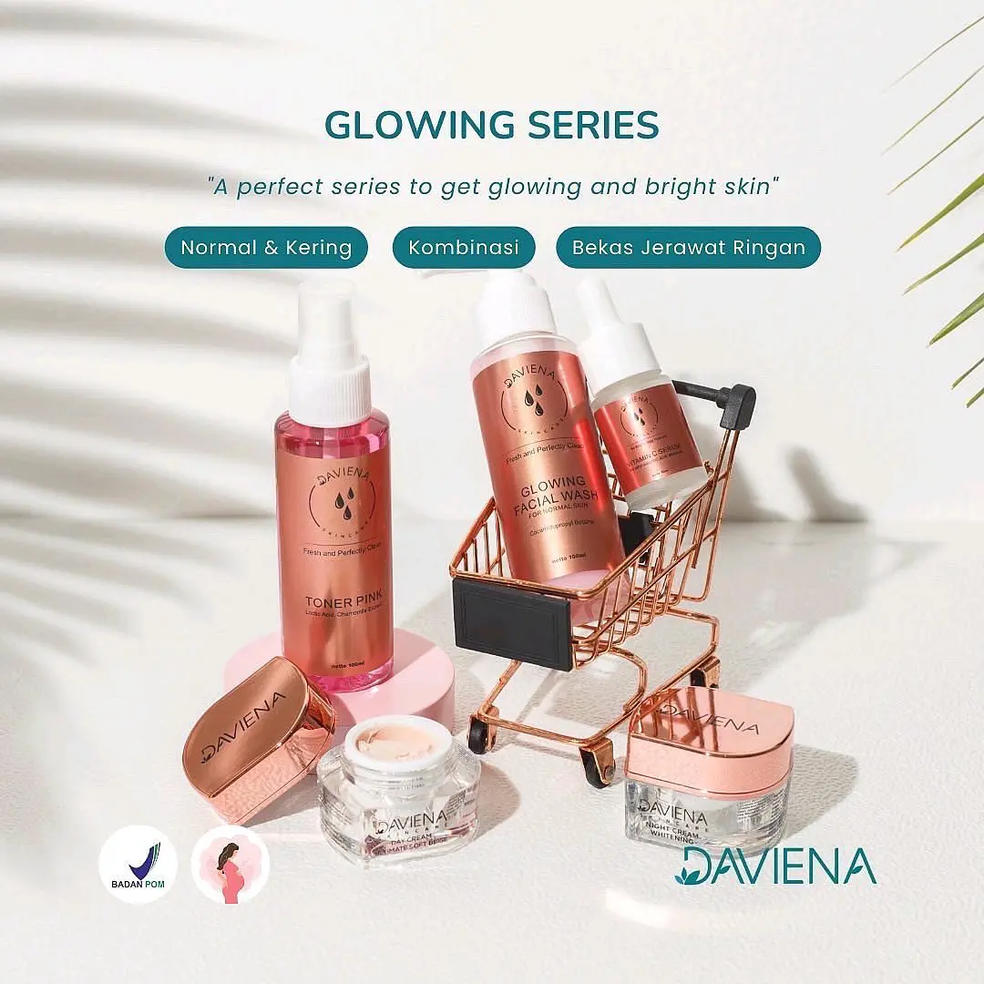 DAVIENA GLOWING SERIES /PAKET GLOWING SERIES