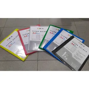 Map Clear Holder Document Keeper Display Book A4 Isi 20 Pocket Jenia