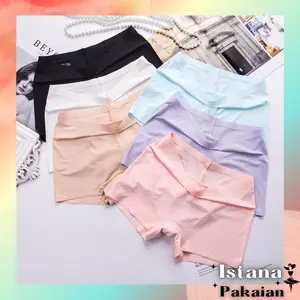 Istana - 2111 Celana Pendek Wanita Celana Dalam Legging Seamless Boxer Wanita Dewasa Katun