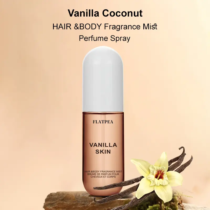 Vanilla Coconut fragrance spray lasting fragrance is not pungent non-alcoholic portable