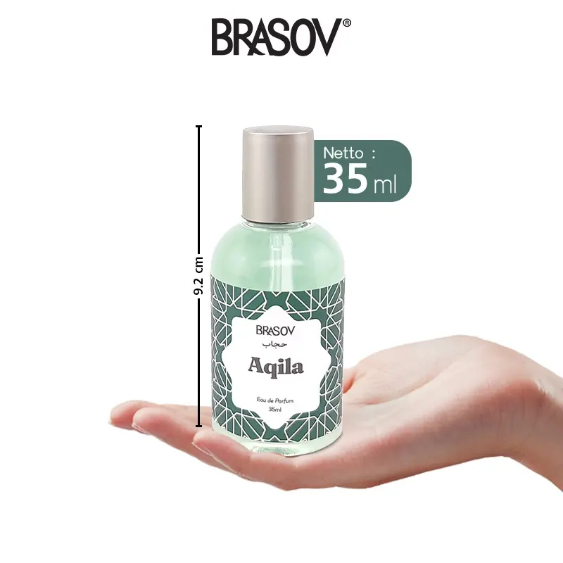 Brasov Hijab Parfum EDP Wanita 35 mL Eau De Parfum Fragrance Parfum Spray Halal BPOM Perfume Wangi Red Wanginya 2
