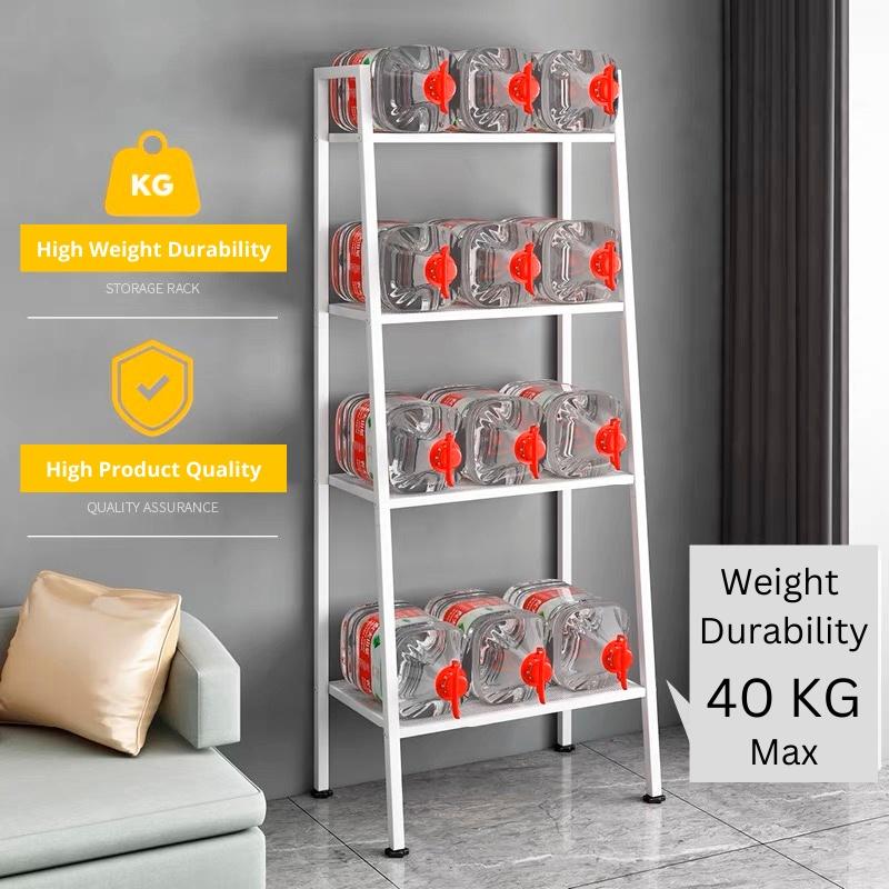 Product Introduction of [AK] Besi 5L Susun Rak kamar tidur shelf/Portable Multifunction Rack Tanaman Hias Ruang Tamu Estetik/rak buku kamar/Rak gudang Serbaguna Rak penyimpanan putih /putihRak Besi Susun / Rak Gudang  / Rak susun Serbaguna /Putih/Penyimpanan/rak kamar tidur 20