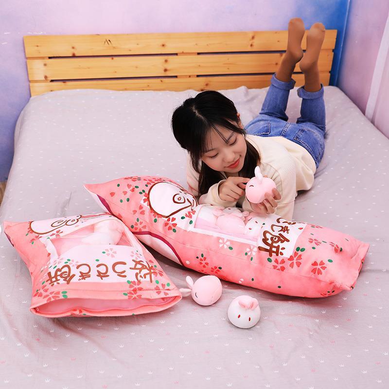 Product Introduction of ￼Gối Pudding , Gối Ôm Nhồi  Thú Bông Hình Ngộ Nghĩnh Đáng Yêu 3