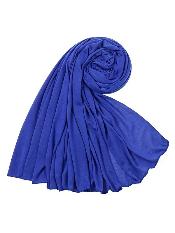 Solid Color Long Scarf, Fashionable Wrap Scarf, Casual Versatile Scarf for Women, Warm and Stylish Scarf for All Seasons 3