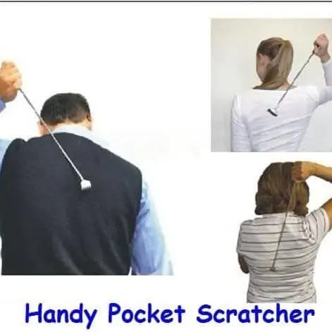 Pocket Scratcher Stainless Steel Penggaruk Punggung Tongkat Garuk 0986 3