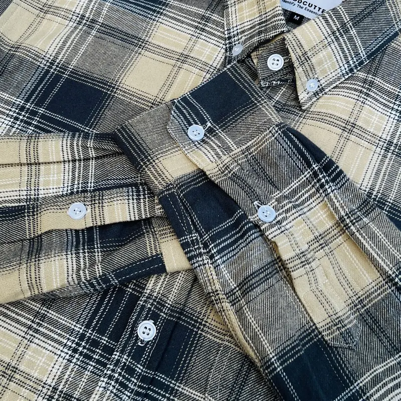 Kemeja Flanel Pria WOODCUTTER Light Clifford Flannel Shirt Lengan Panjang 5