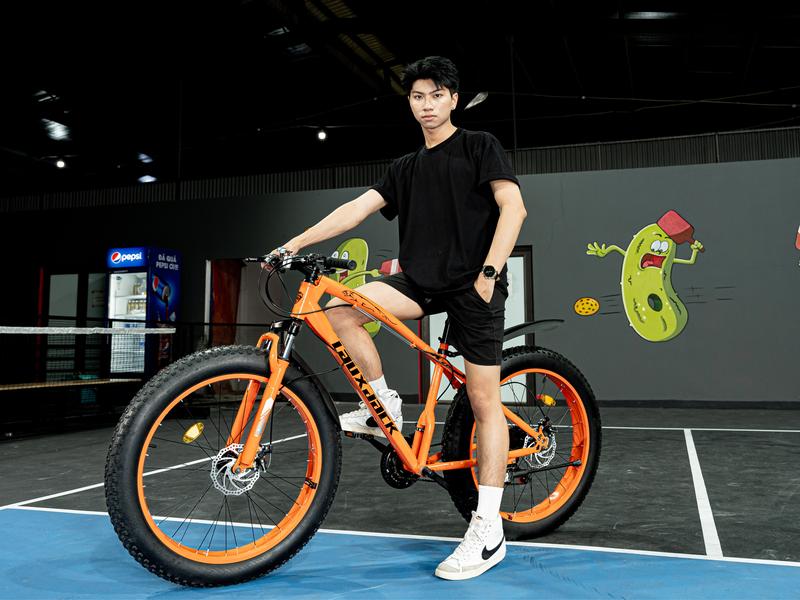 XE ĐẠP BÁNH BÉO LAUXJACK 26 INCH 21 TỐC ĐỘ, XE ĐẠP ĐỊA HÌNH LEO NÚI