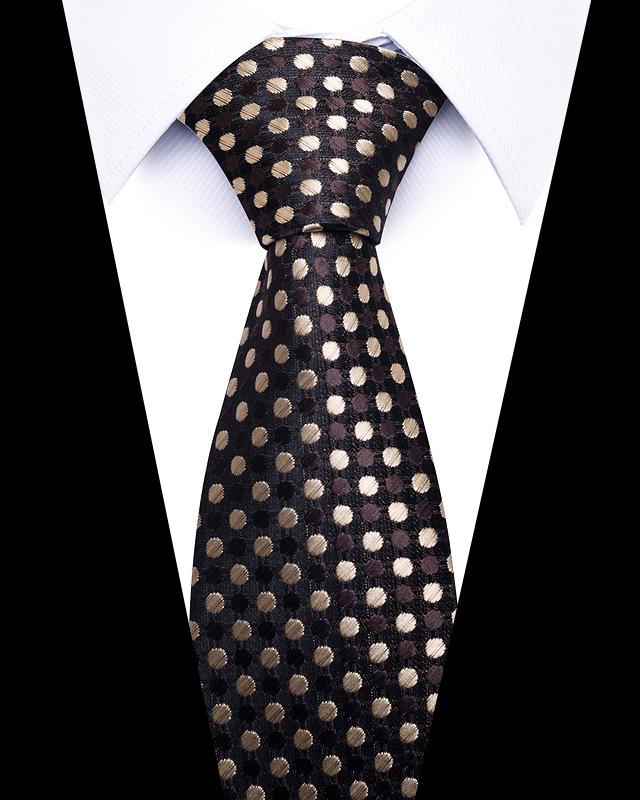 Product Introduction of 58 Styles High-quality Wedding Ties for Men Fashion New Style Blue Strip Print Neckties Daily Office Apparel Accessories Gift for Man 22