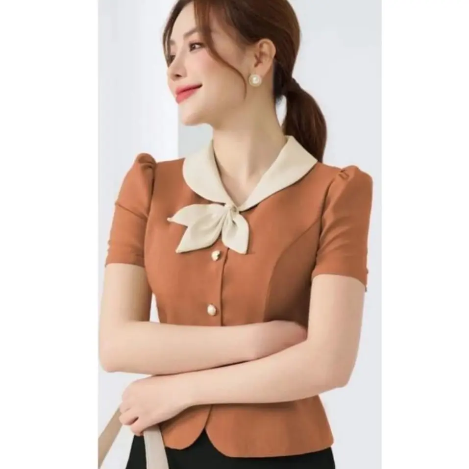 ÁO KIỂU KẾT HOA MẪU SIU BÁN CHẠY CỦA SHOP, ĐỦ MÀU ĐỦ SIZE S ĐẾN 5XL