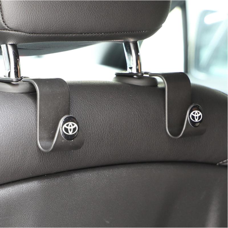 Product Introduction of 2PCS/Mini Portabel Gantungan Jok Mobil/Gantungan Mobil/Hanger Kursi Mobil  Dengan logo Car 25