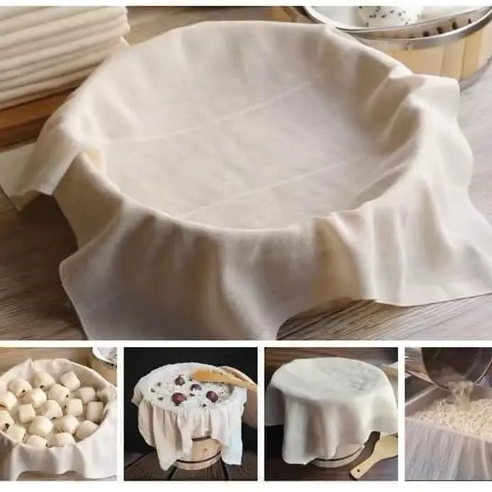 COMBO 5- 10 Tấm vải lọc, hấp thực phẩm kích thước 60x60cm 0